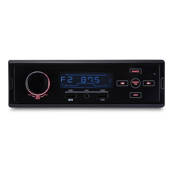 K504 Car MP3 Player Bluetooth FM Radio Tuner USB Charging AUX Input