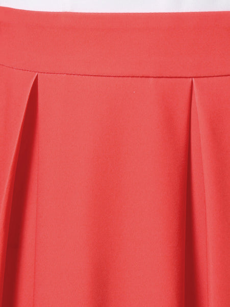 Sunset Beach Print Sleeveless Flared Dress