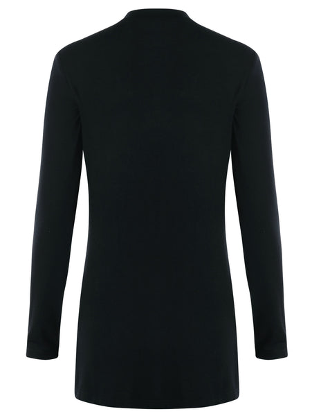 Slim Fit Applique Cut Out T-shirt