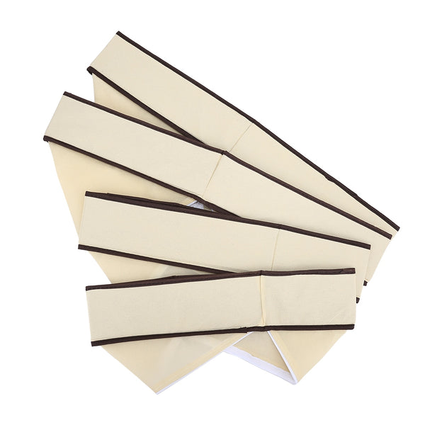 4pcs Collapsible Storage Boxes Bra Underwear Closet Organizer Divider Drawer