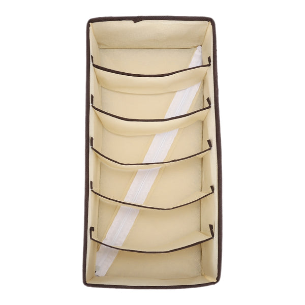 4pcs Collapsible Storage Boxes Bra Underwear Closet Organizer Divider Drawer