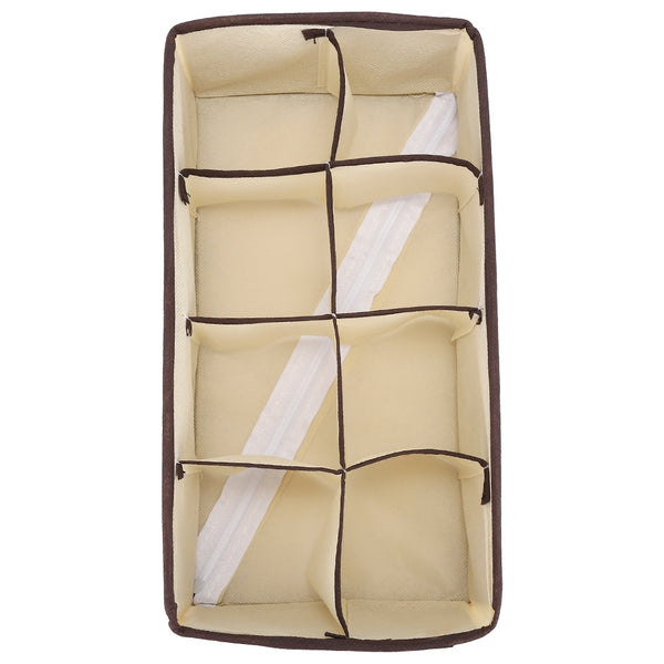 4pcs Collapsible Storage Boxes Bra Underwear Closet Organizer Divider Drawer