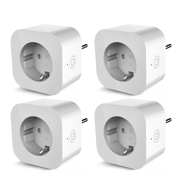 4PCS Elelight PE1004T Smart Sockets Remote Control Outlet with Timing Function