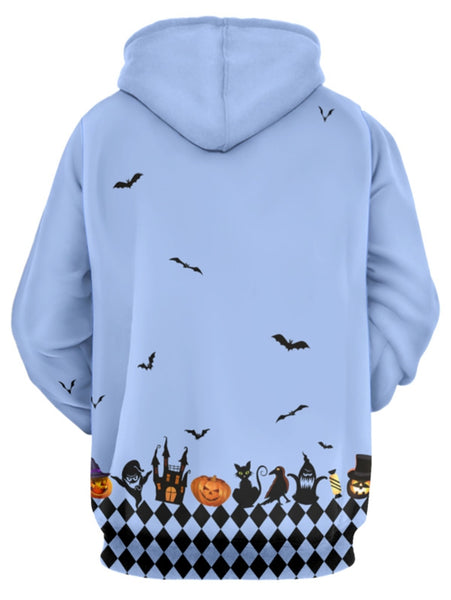 Halloween Theme Casual Pullover Hoodie