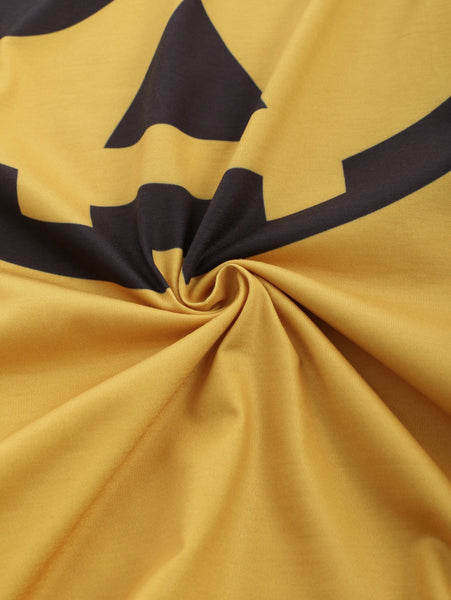 Emotion Icon Print Long Sleeve Tee