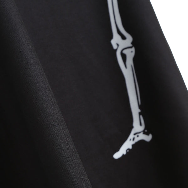 Long Sleeve Skeleton Print T-shirt