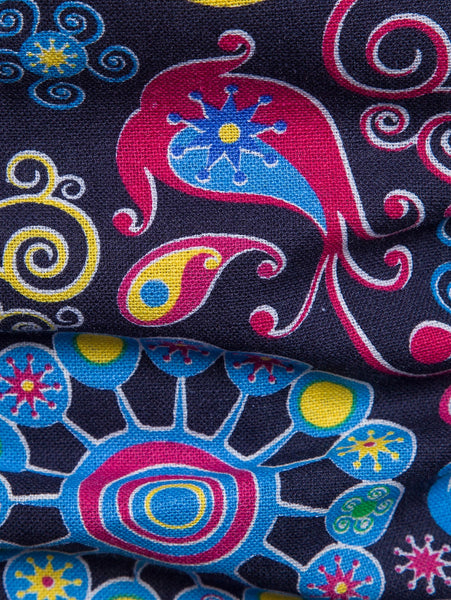 Colorized Patterning Printed Casual Shirt