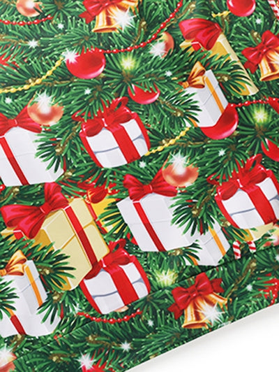 Decorative Christmas Tree Print Sweatshirt