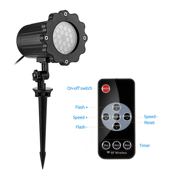 SE369 LED Projector Light Snow Waterproof Stick Outdoor Christmas