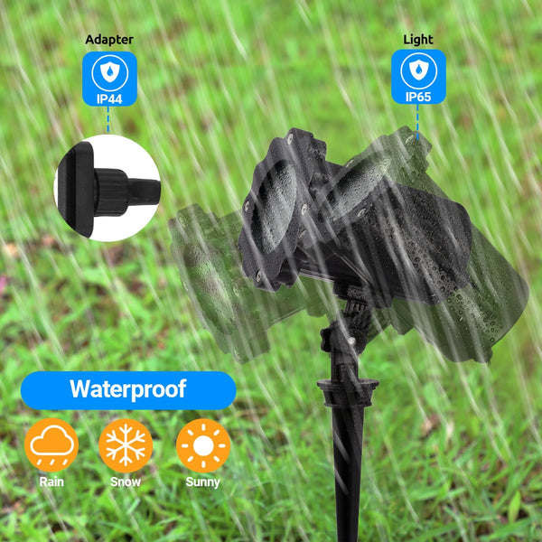 SE369 LED Projector Light Snow Waterproof Stick Outdoor Christmas