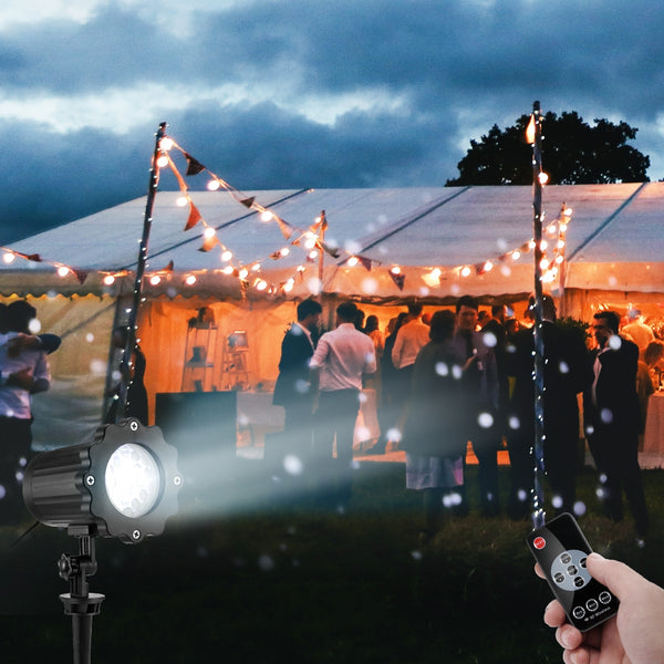 SE369 LED Projector Light Snow Waterproof Stick Outdoor Christmas