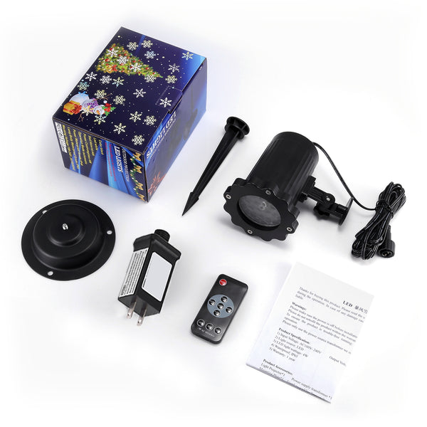 SE369 LED Projector Light Snow Waterproof Stick Outdoor Christmas