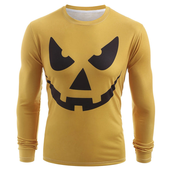 Emotion Icon Print Long Sleeve Tee