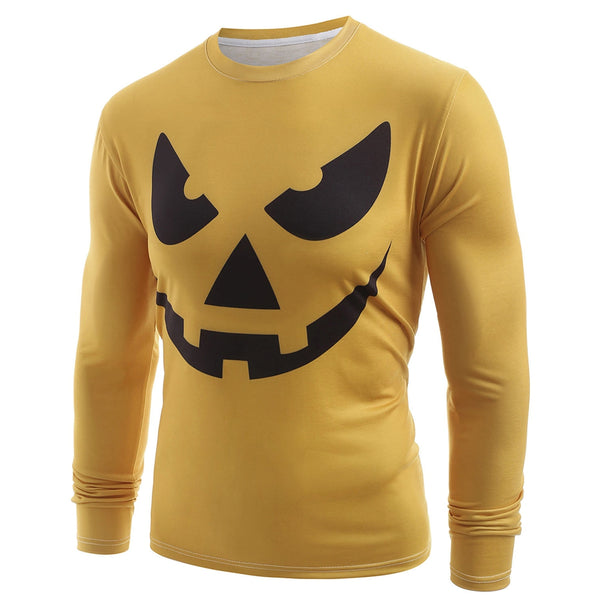 Emotion Icon Print Long Sleeve Tee