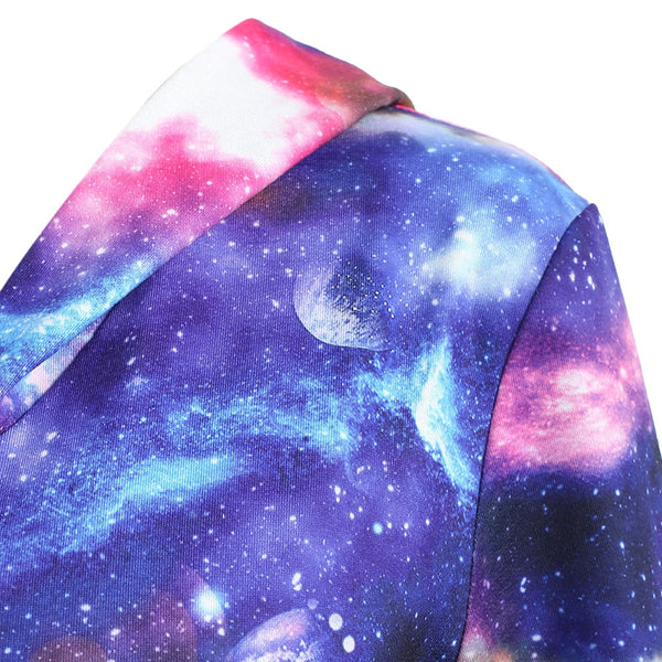 Outer Space Fit and Flared Mini Dress