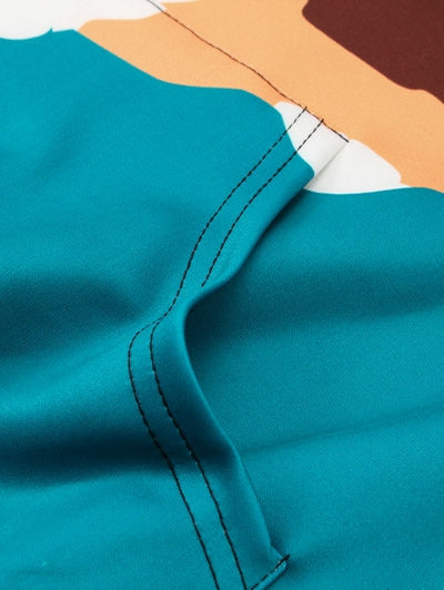 Cartoon Dog Printed Pullover Hoodie