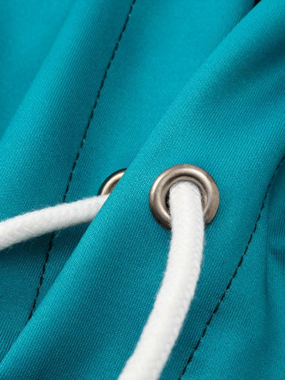 Cartoon Dog Printed Pullover Hoodie