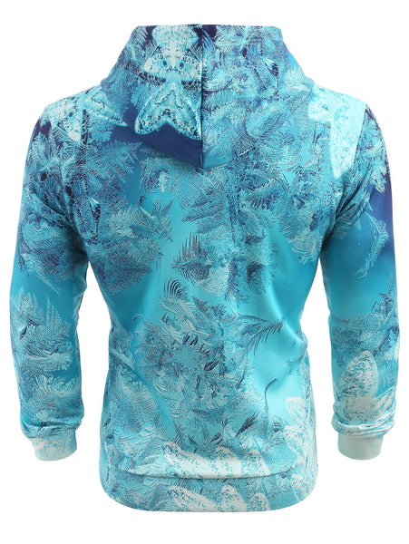 Christmas Puppy Print Kanga Pocket Hoodie