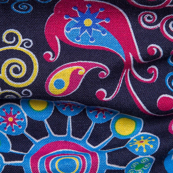 Colorized Patterning Printed Casual Shirt