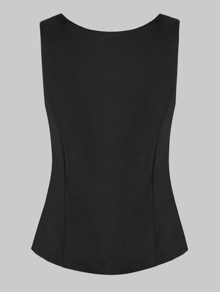 Lace Trim Lacing Waist High Low Dress