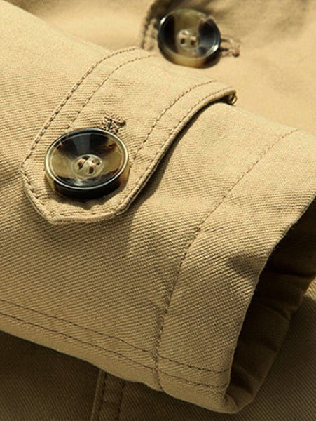 Winter Fluffy Lined Button Up Jacket