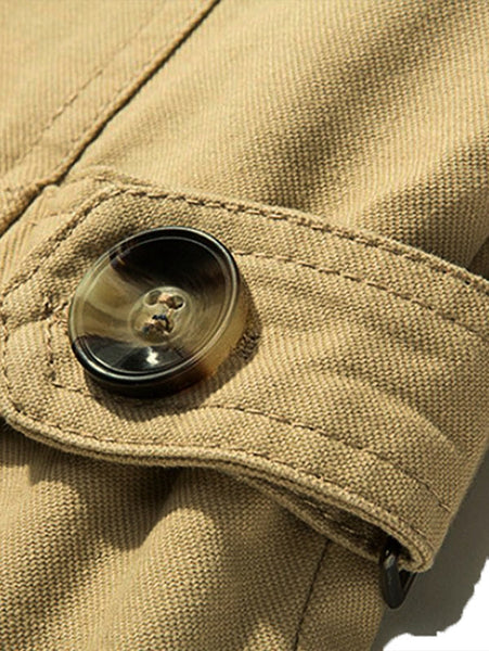 Winter Fluffy Lined Button Up Jacket