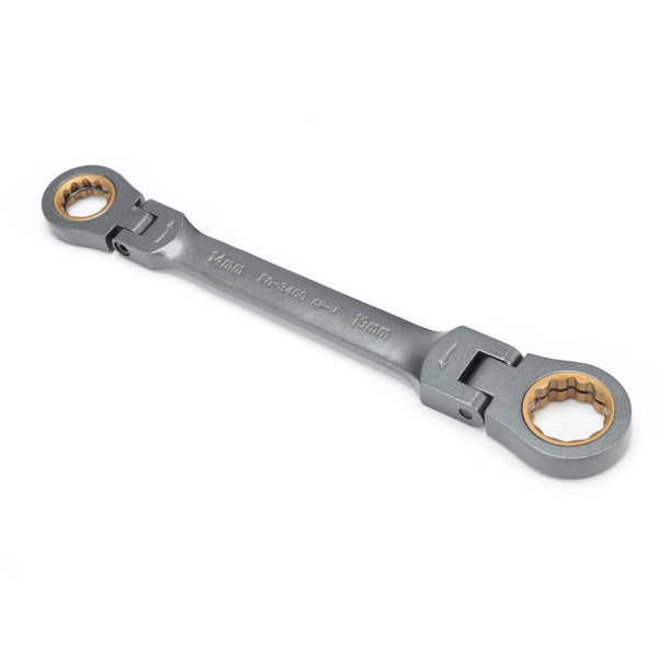 Variable Angle Ratchet Wrench Bit Socket Set Hand Tool