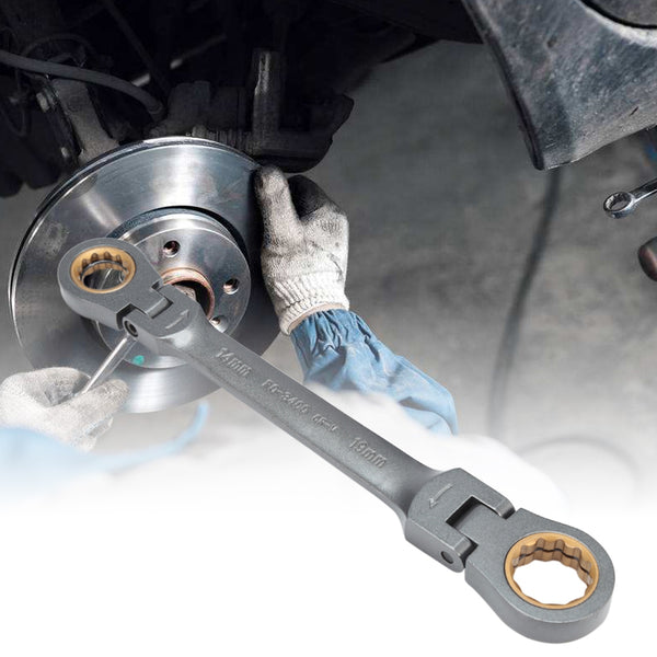 Variable Angle Ratchet Wrench Bit Socket Set Hand Tool