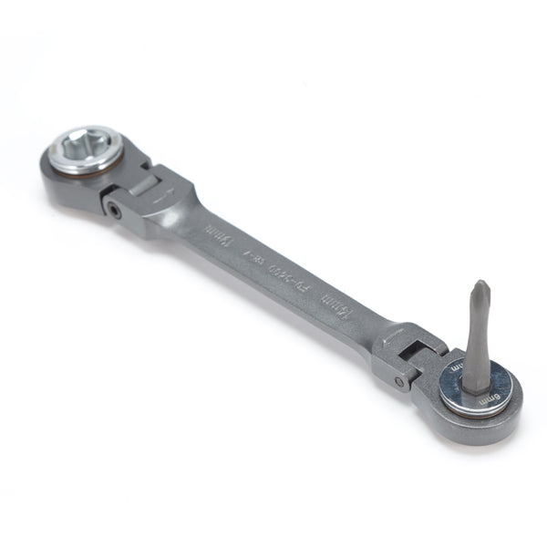 Variable Angle Ratchet Wrench Bit Socket Set Hand Tool