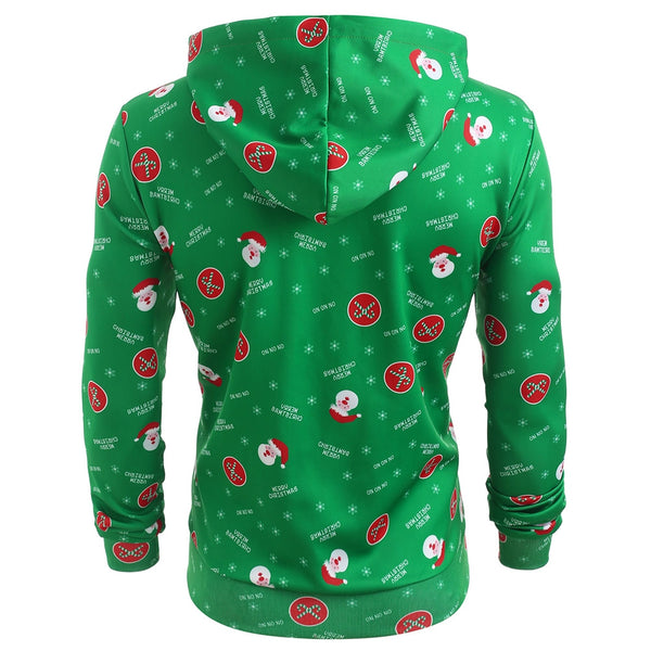 Christmas Blazer Pocket Pullover Hoodie