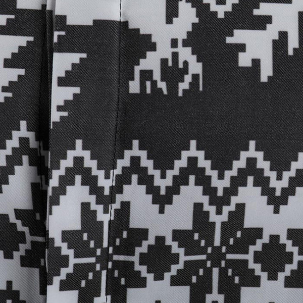 Christmas Deer Print Button Up Shirt