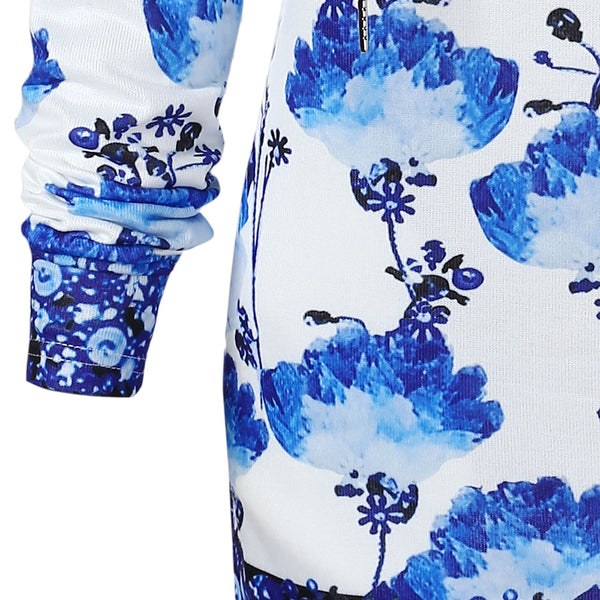 Drawstring Chinese Painting Hoodie