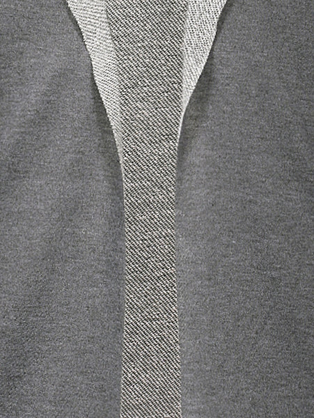 Unbuttoned Long Hooded Cardigan