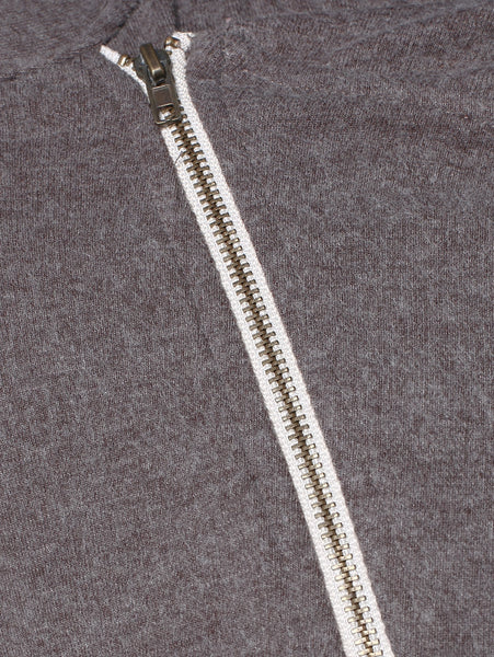 Asymmetric Zip Color Block Hoodie