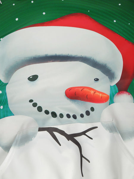 Cute 3D Snowman Print Pullover Hoodie