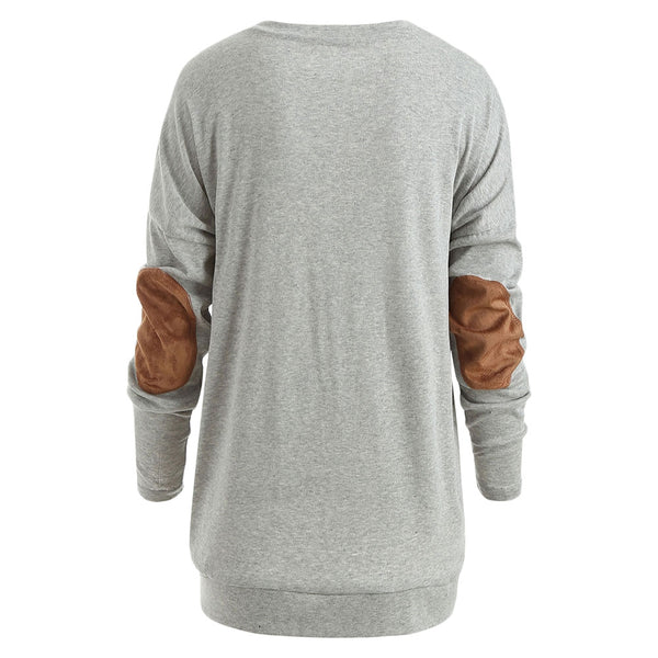 Letter Print Drop Shoulder Top