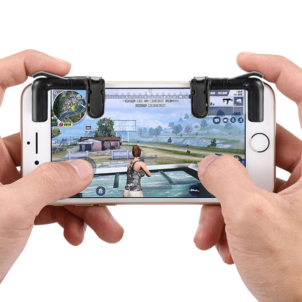 Mobile Game Fire Button Aim Trigger Shooting Controller 2PCS