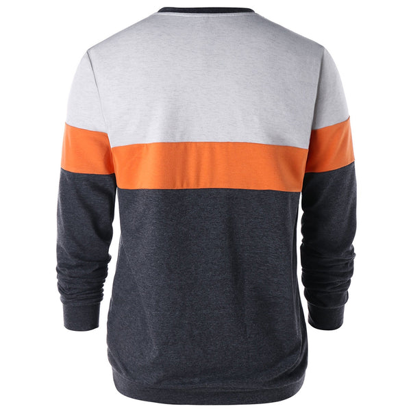 Color Block Ringer Sweatshirt