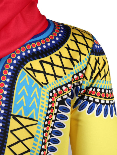 Tribal 3D Print Pullover Hoodie