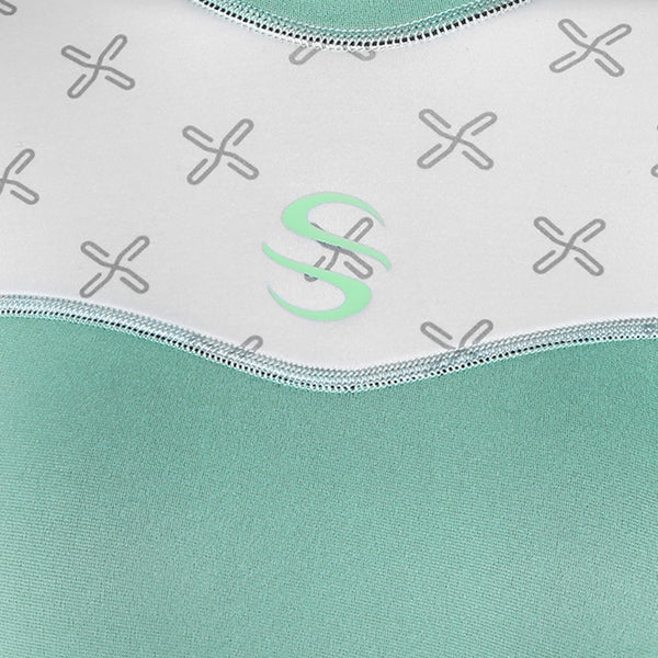 SLINX 2mm Female Long Sleeves Sunscreen High-elastic Ultra-thin Surfing Diving Wetsuit