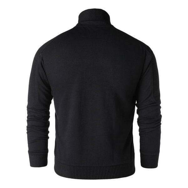 Stand Collar Asymmetric Zipper Jacket