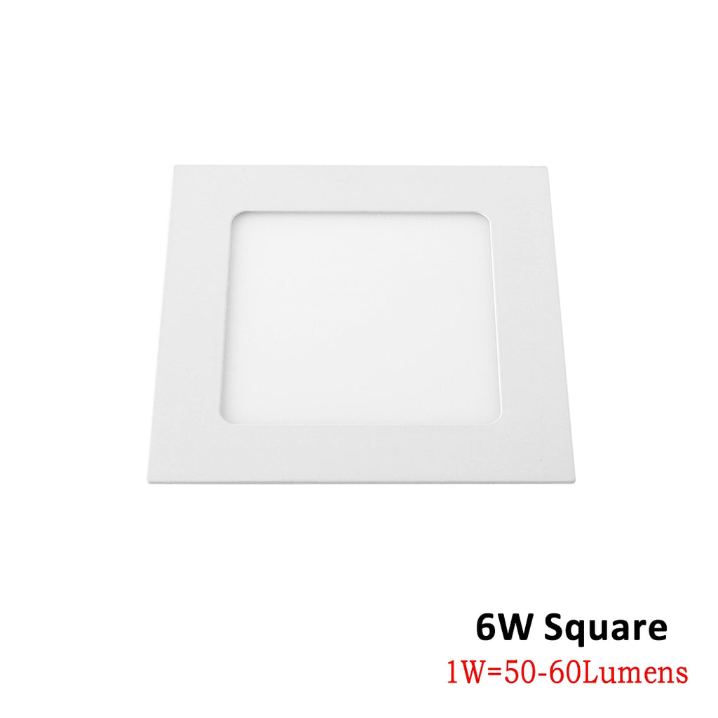 Round concealed panel light, high efficacy light bead, wide pressure