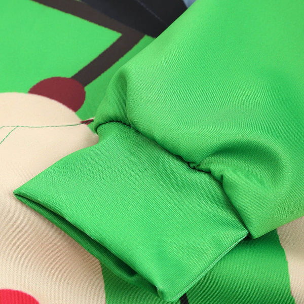 Christmas Faux Suit Print Pullover Hoodie