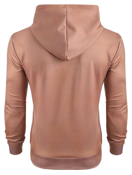 Naked Belly Letters Print Drawstring Hoodie