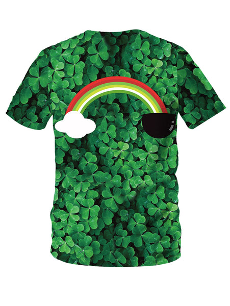 3D Cat Printed Short Sleeve T-shirt