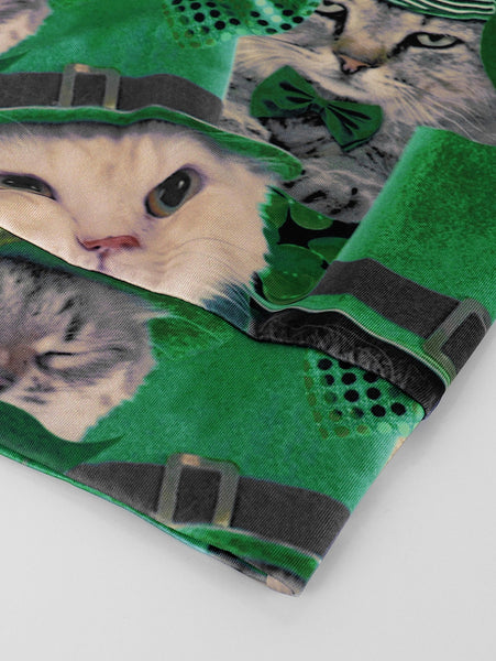 Animal Printed Pullover Sweatshirt