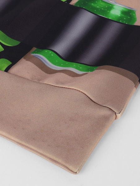 3D Cartoon Printed Pullover Sweatshirt