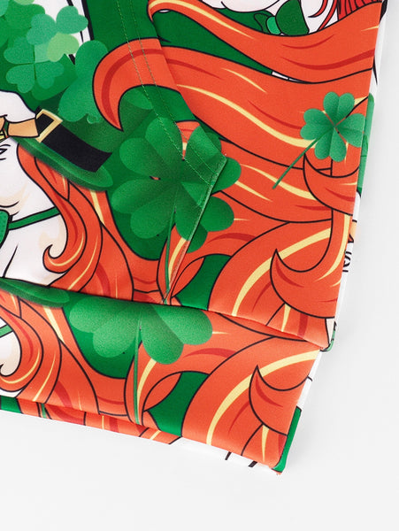 3D Horses Print Pullover Hoodie