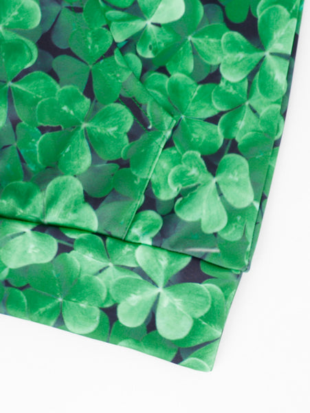 Clover and Unicorn Pattern Pullover Hoodie