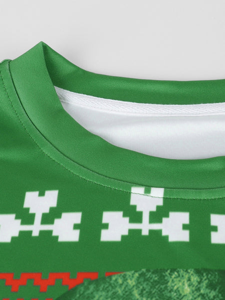 3D Cat Printed Pullover Sweatshirt